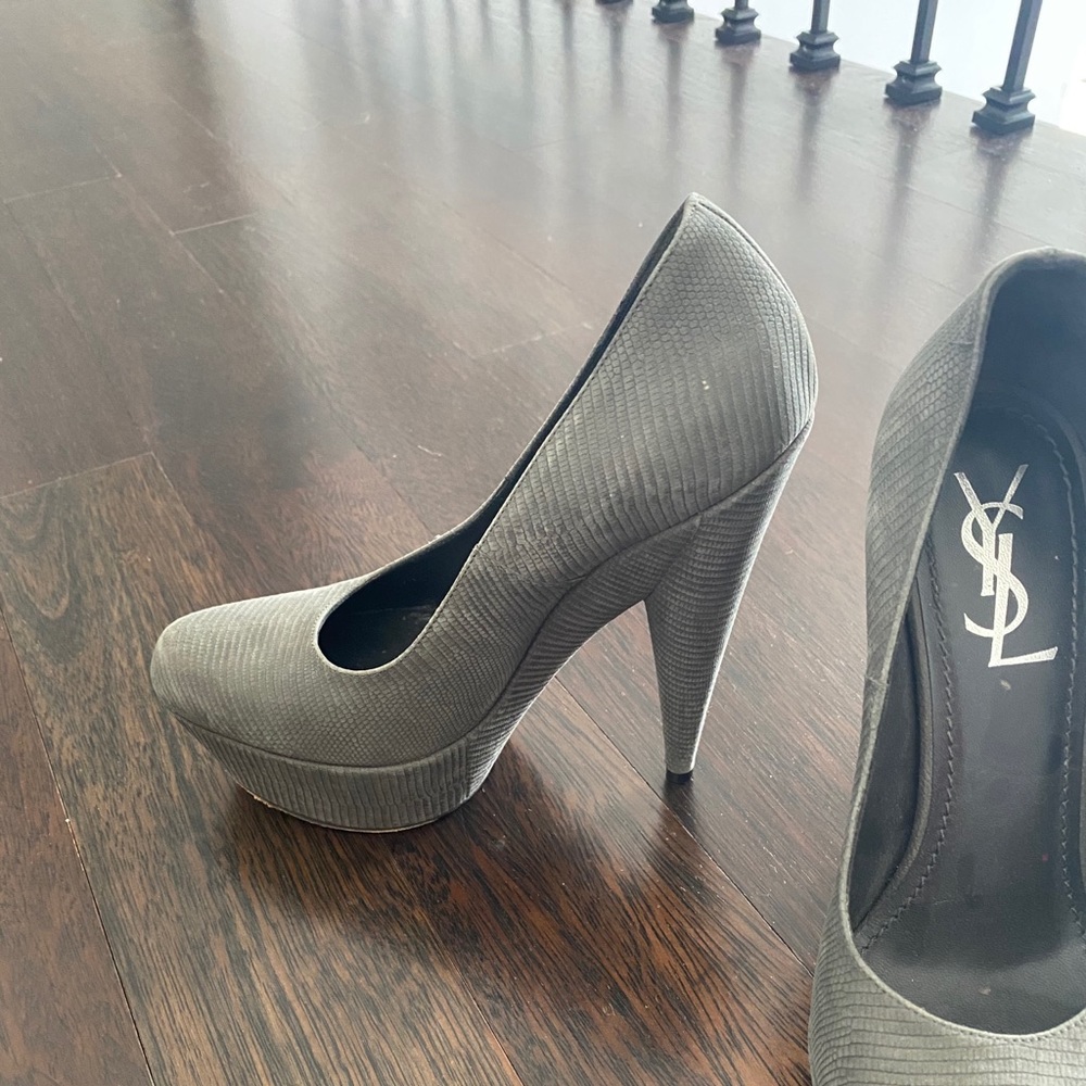 Ysl platform pumps